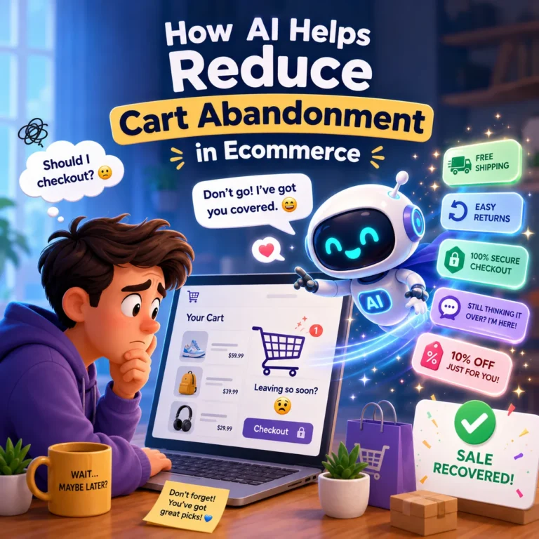 How AI Helps Reduce Cart Abandonment in Ecommerce